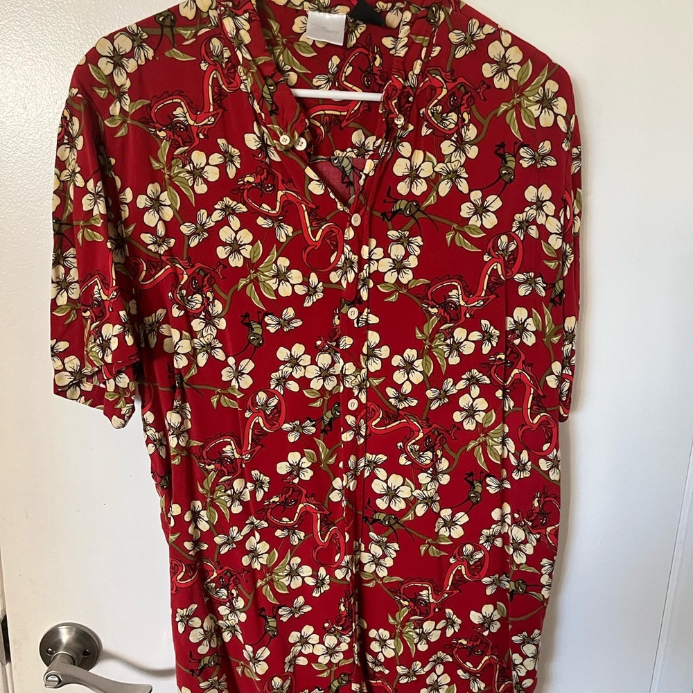 Disney Mulan Button-Down Shirt